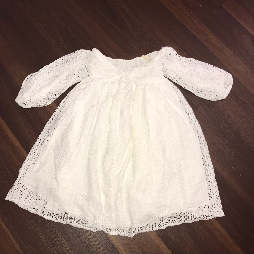 Free People Ivory Emmy Lou Mini Dress NWT - Picture 3 of 8